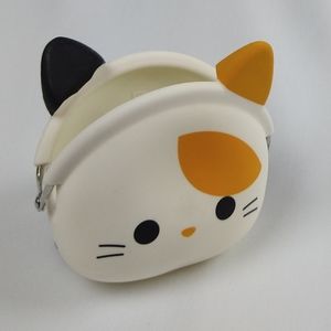 P+G Mimi Pochi Friend Calico Cat Kawaii Coin Purse